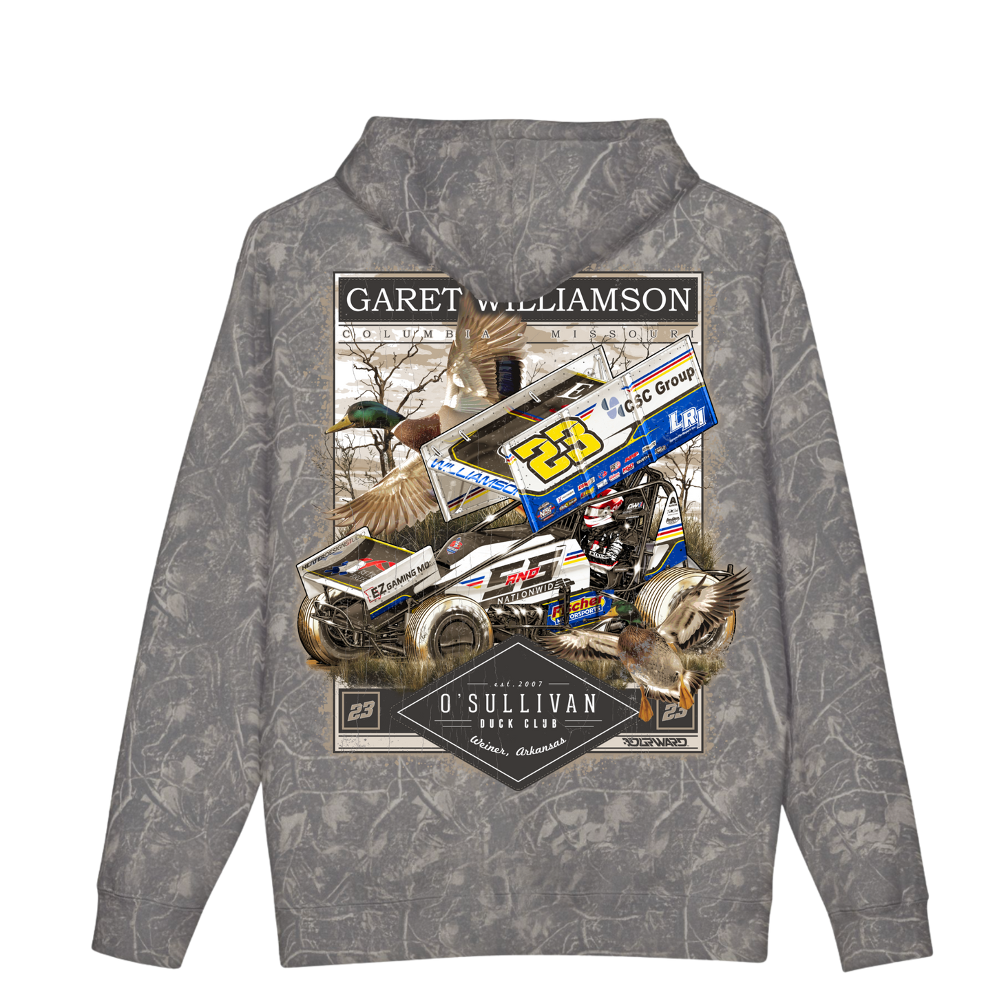 PRE-ORDER | O'Sullivan Duck Club | Hoodie (DEADWOOD CAMO)
