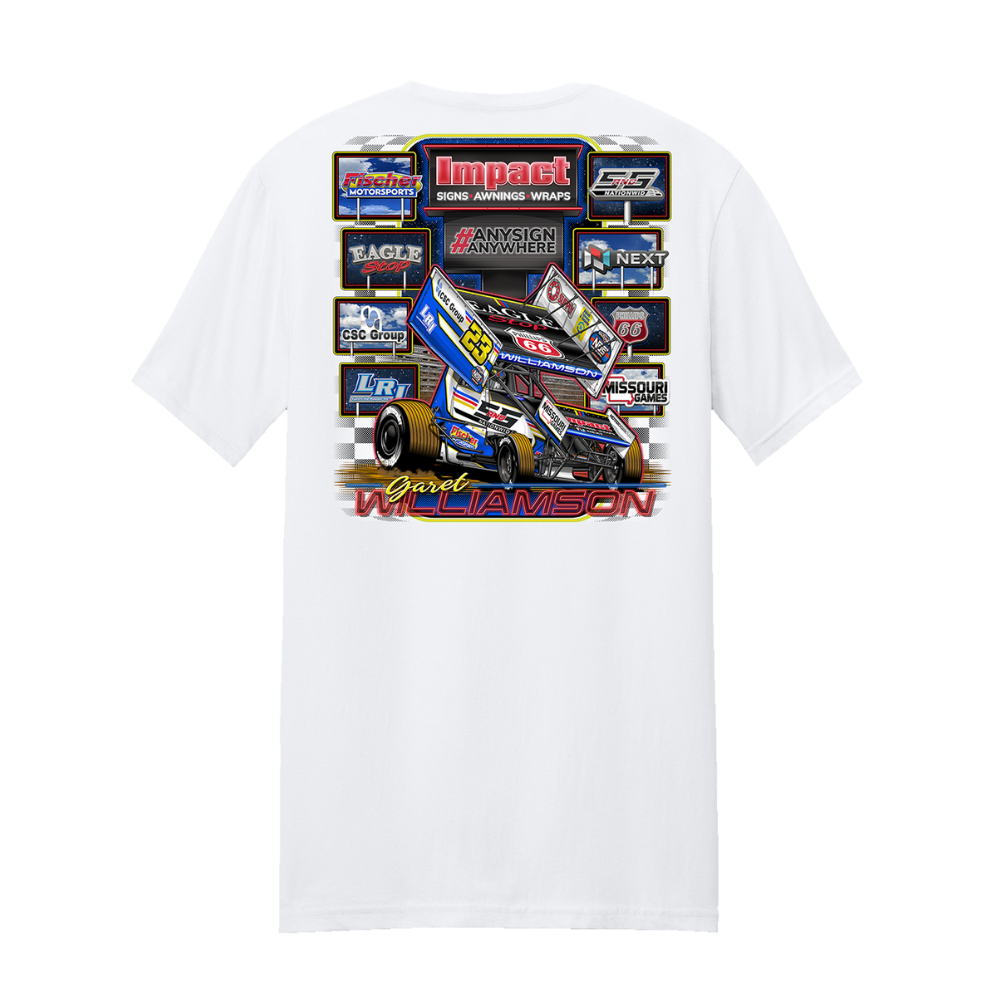 IMPACT - Sponsor Collection | T-Shirt (WHITE)