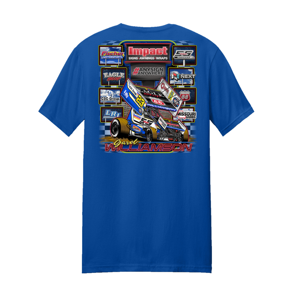 IMPACT - Sponsor Collection | T-Shirt (BLUE)