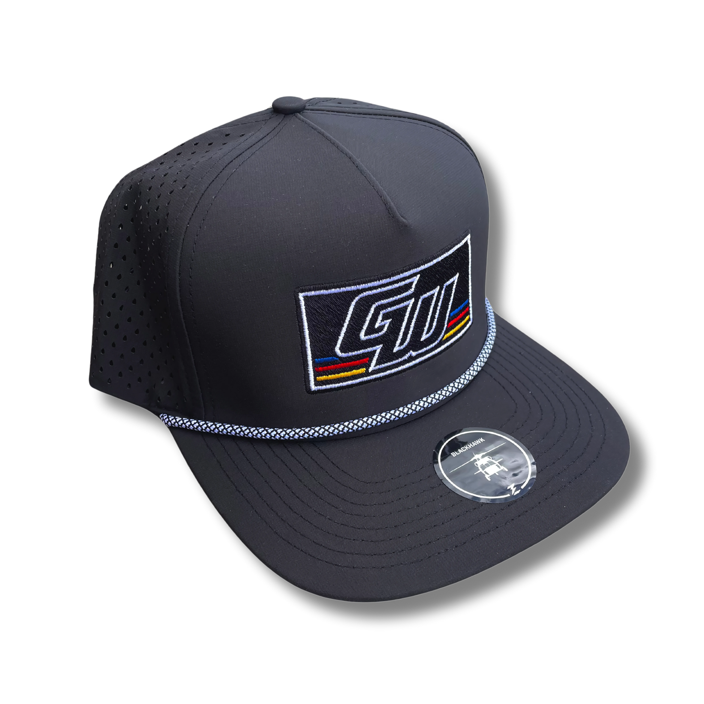 "GW" | Blackhawk Rope Snapback (BLACK)