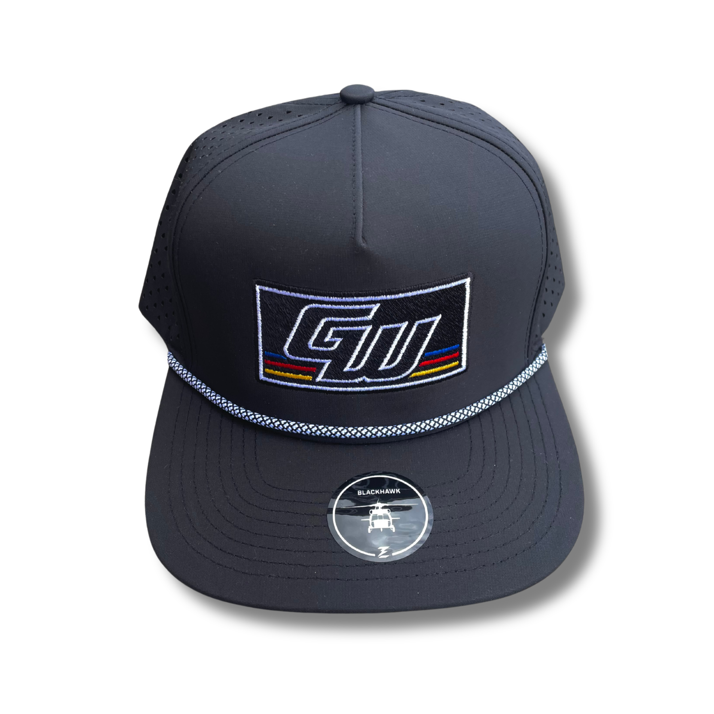 "GW" | Blackhawk Rope Snapback (BLACK)