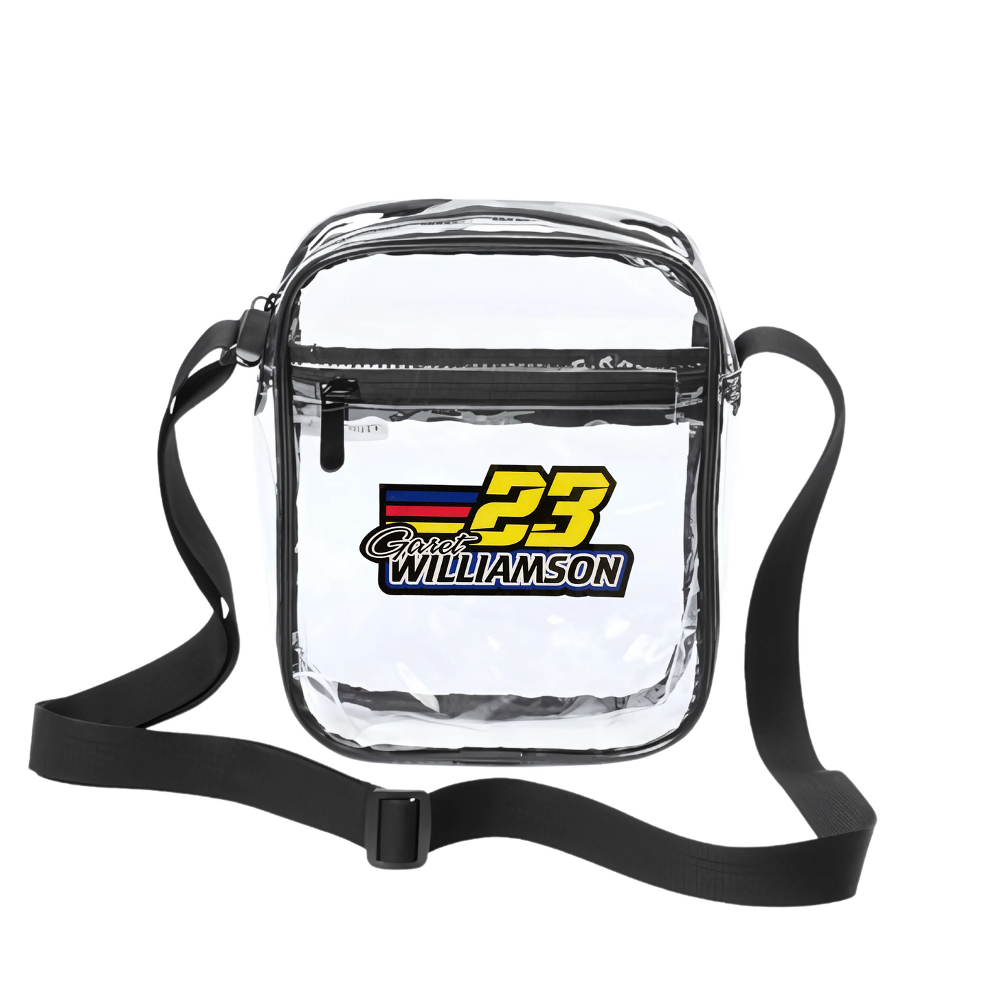 Garet Williamson #23 | Clear Crossbody Bag