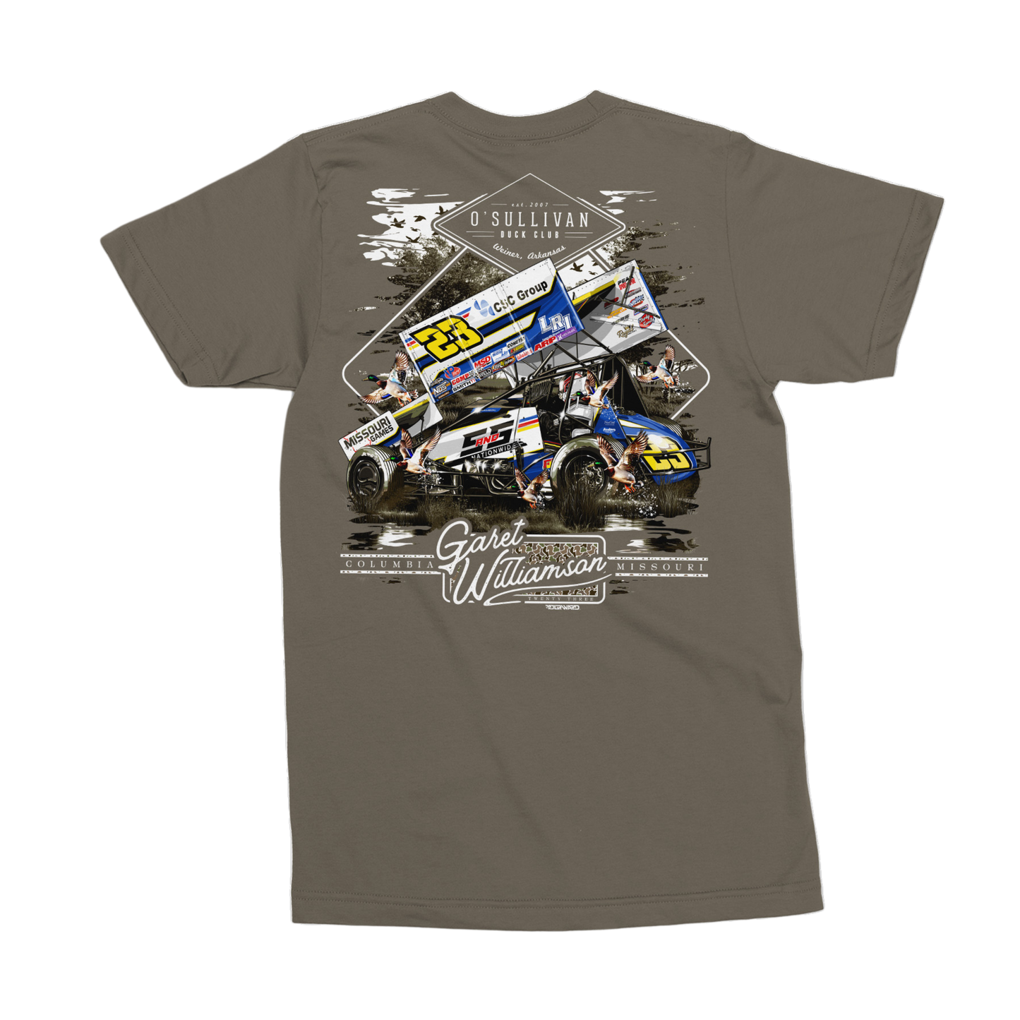 O'Sullivan Duck Club | T-Shirt (DUSTY BROWN)