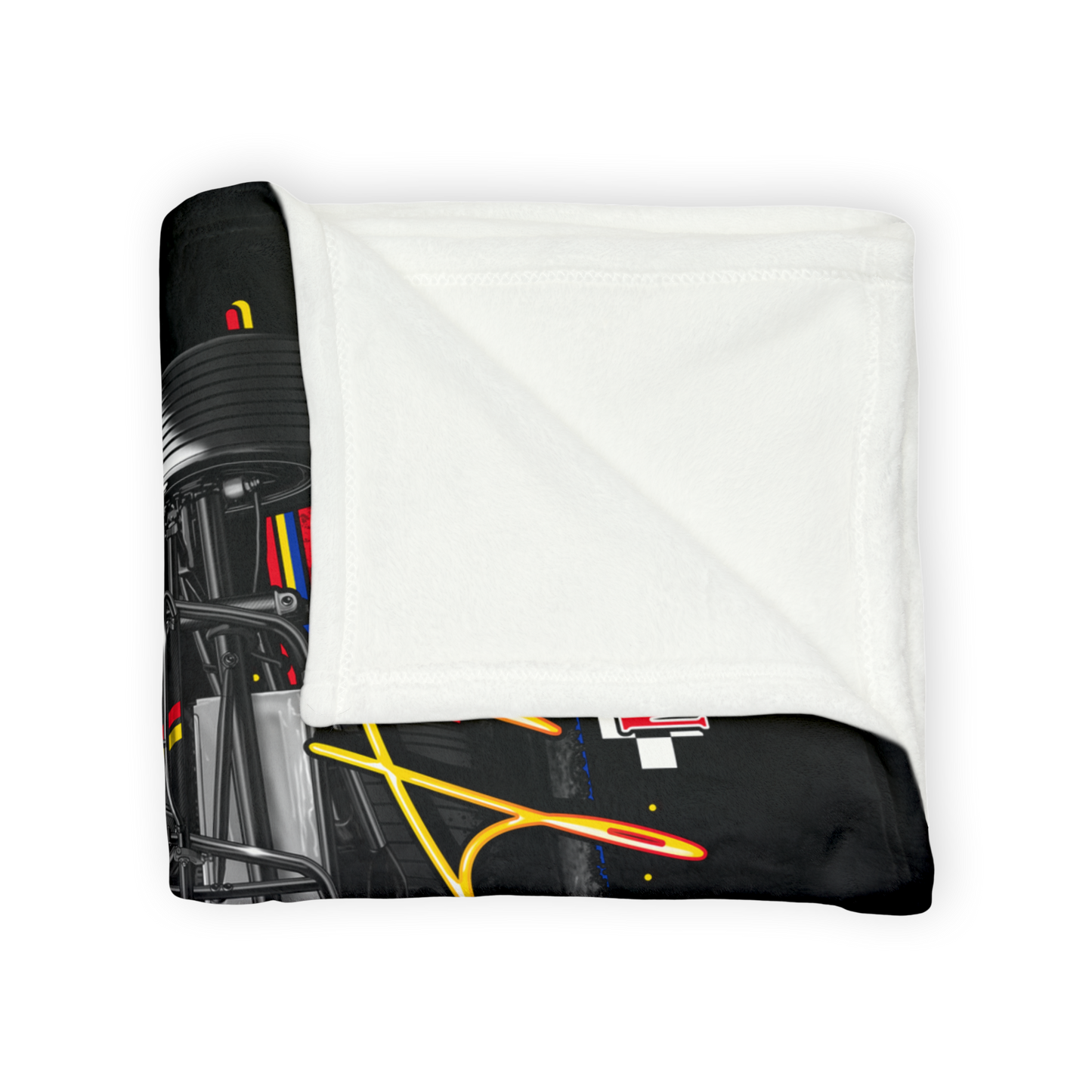 2025 Nationals | Mustache & Daisy Collection | Soft Polyester Fleece Blanket