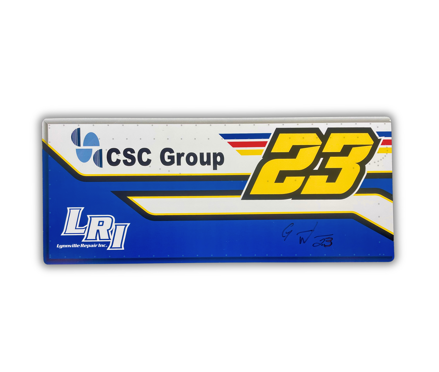 AUTOGRAPHED Mini Wing Panel | Garet Williamson #23