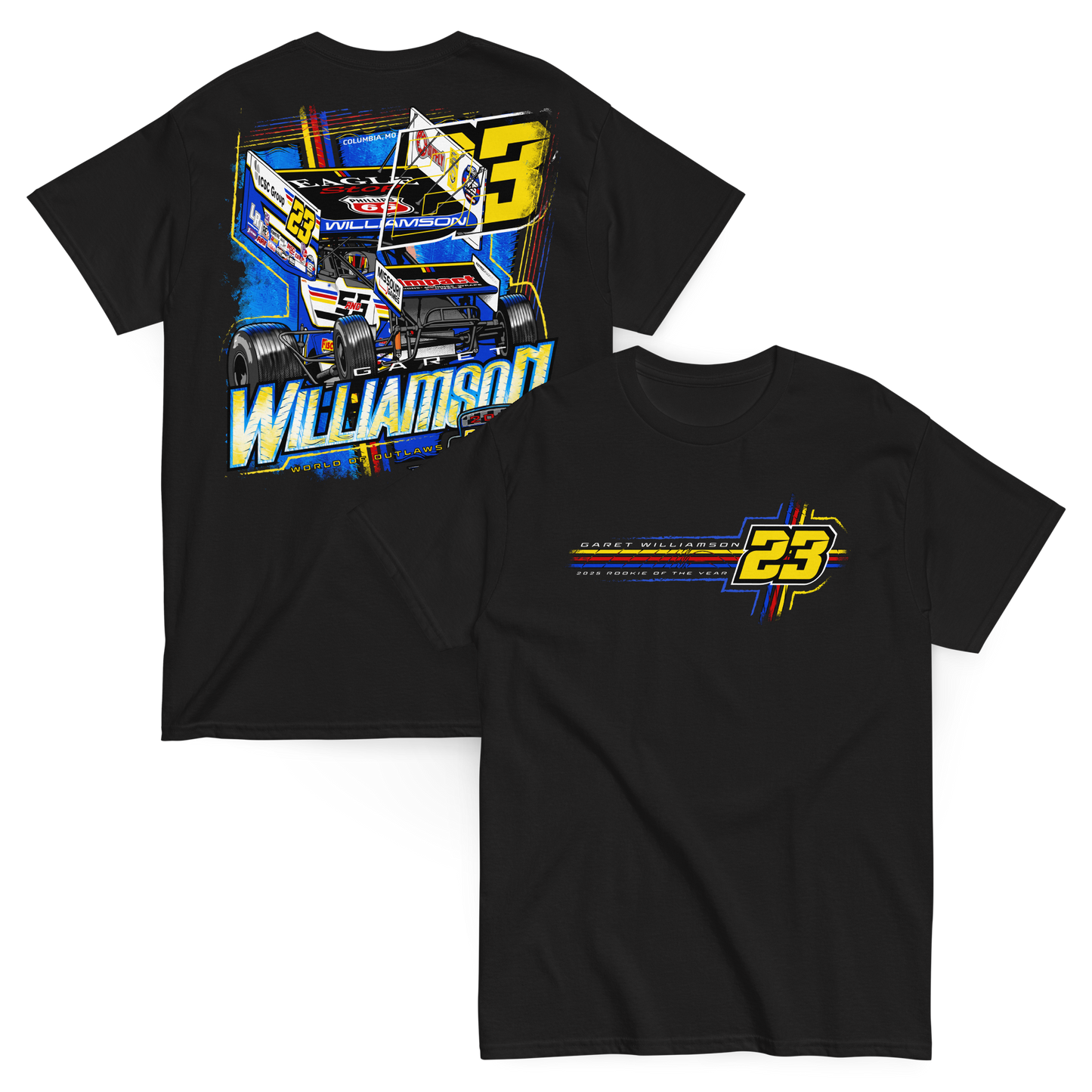 2025 World of Outlaws ROY | T-Shirt (BLACK)