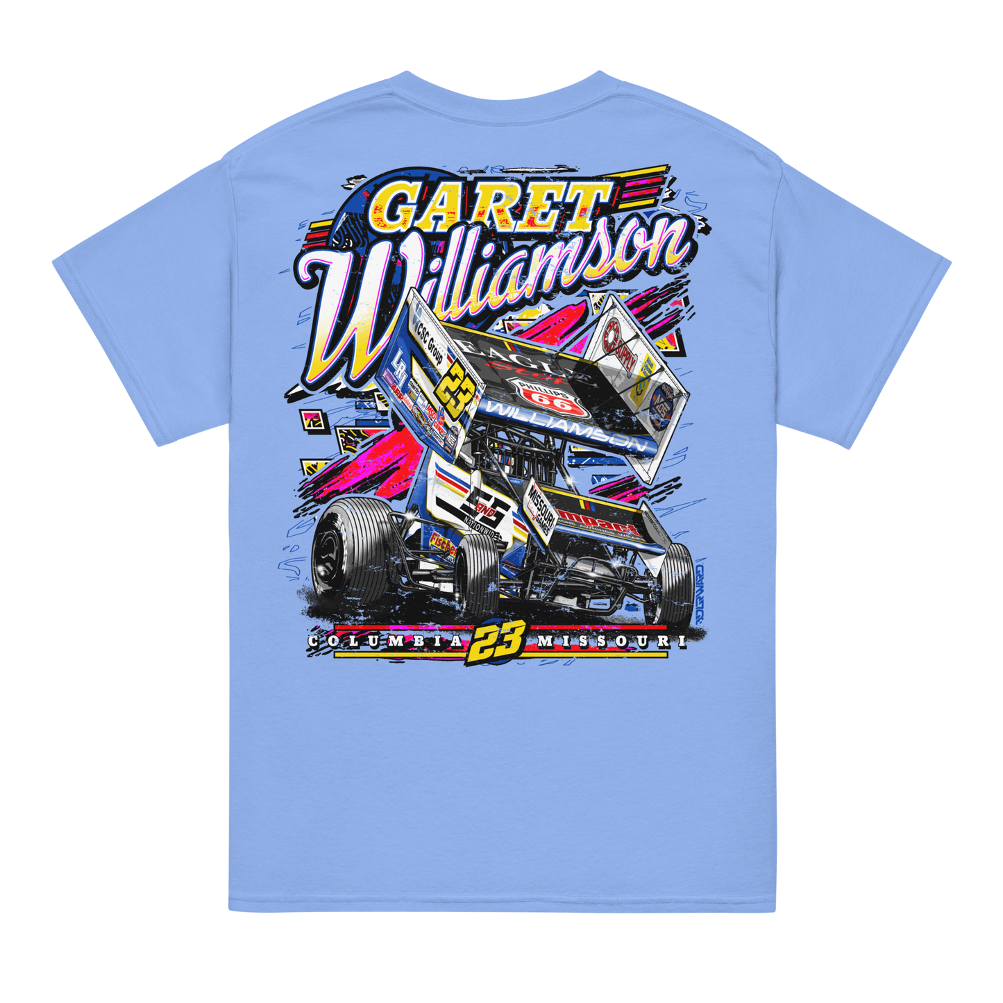 2025 Garet Williamson | T-Shirt (CAROLINA BLUE)