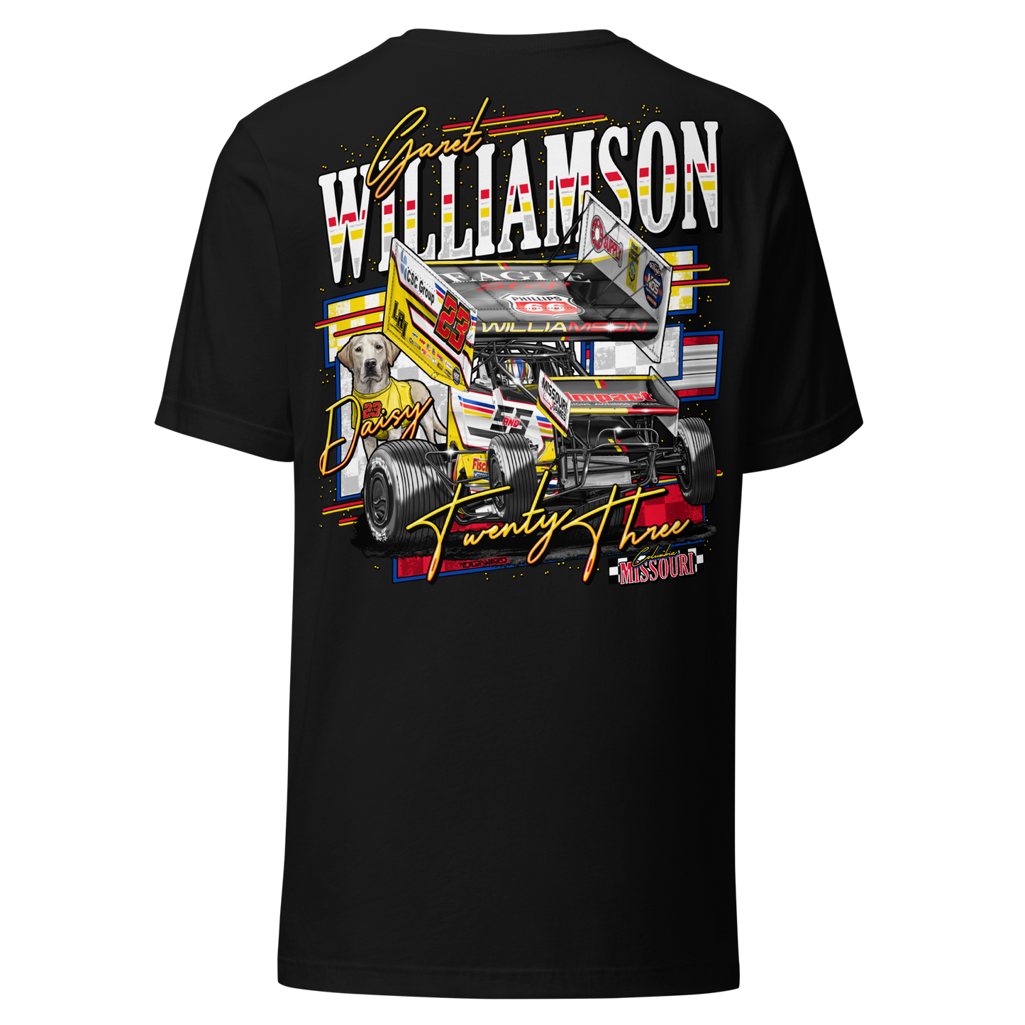 2025 Nationals | Mustache & Daisy Collection | T-Shirt (BLACK)