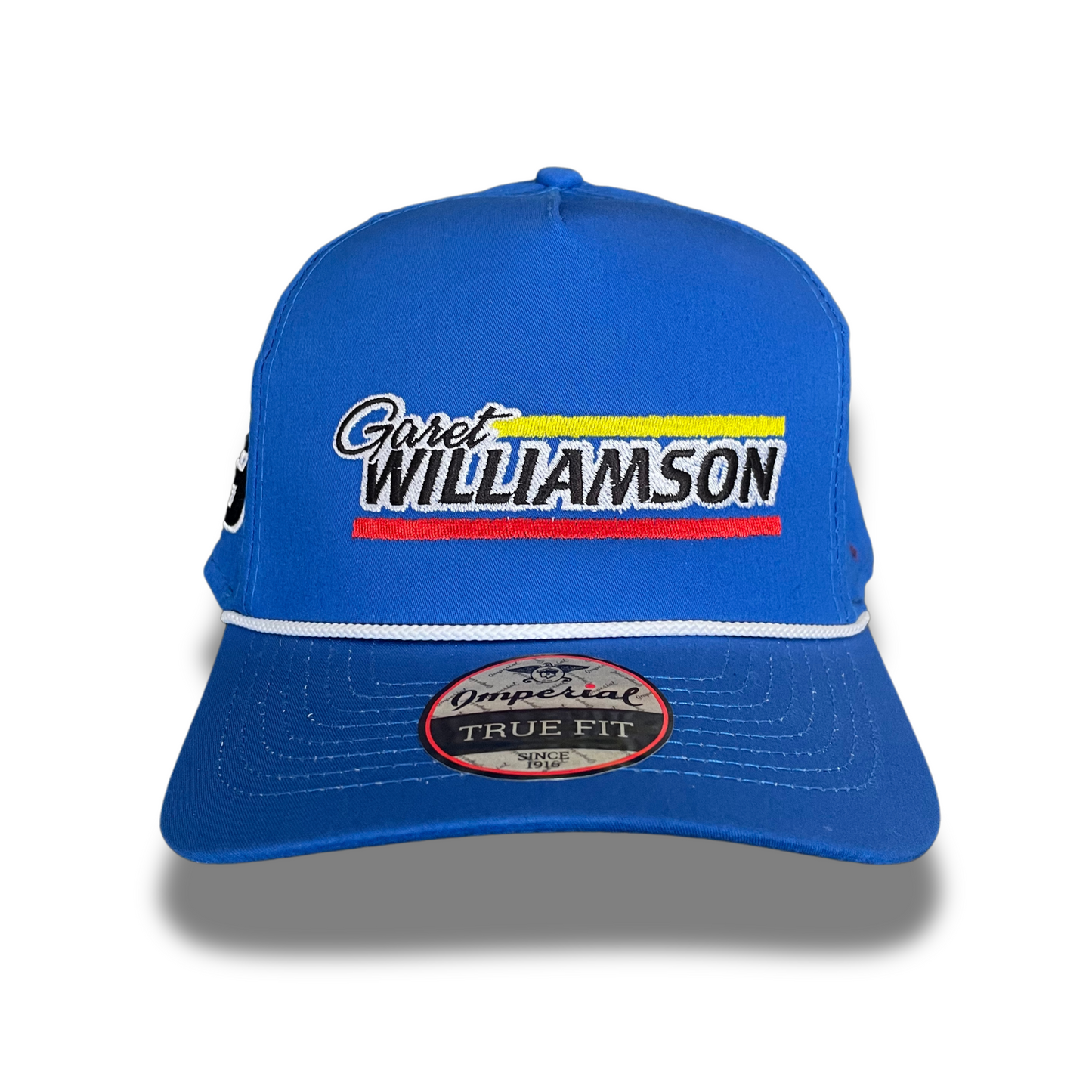 Garet Williamson #23 Imperial Snapback Hat (BLUE)