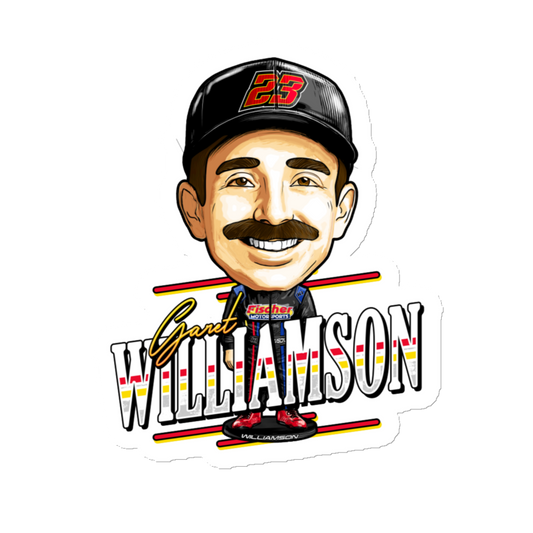 Mustache Bobblehead | Decal