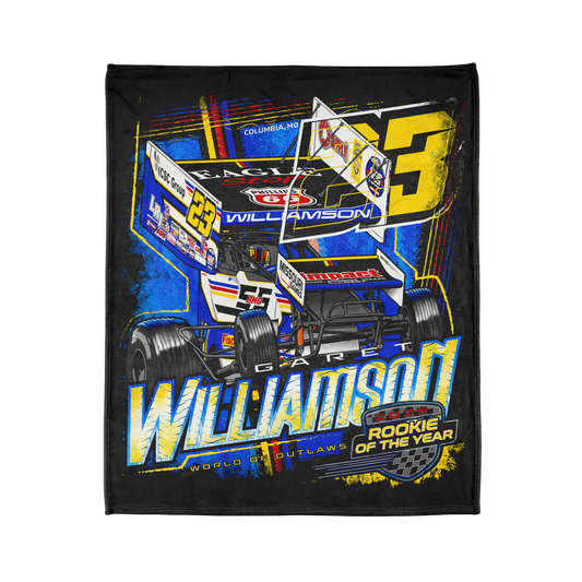 2025 World of Outlaws ROY | Soft Polyester Fleece Blanket