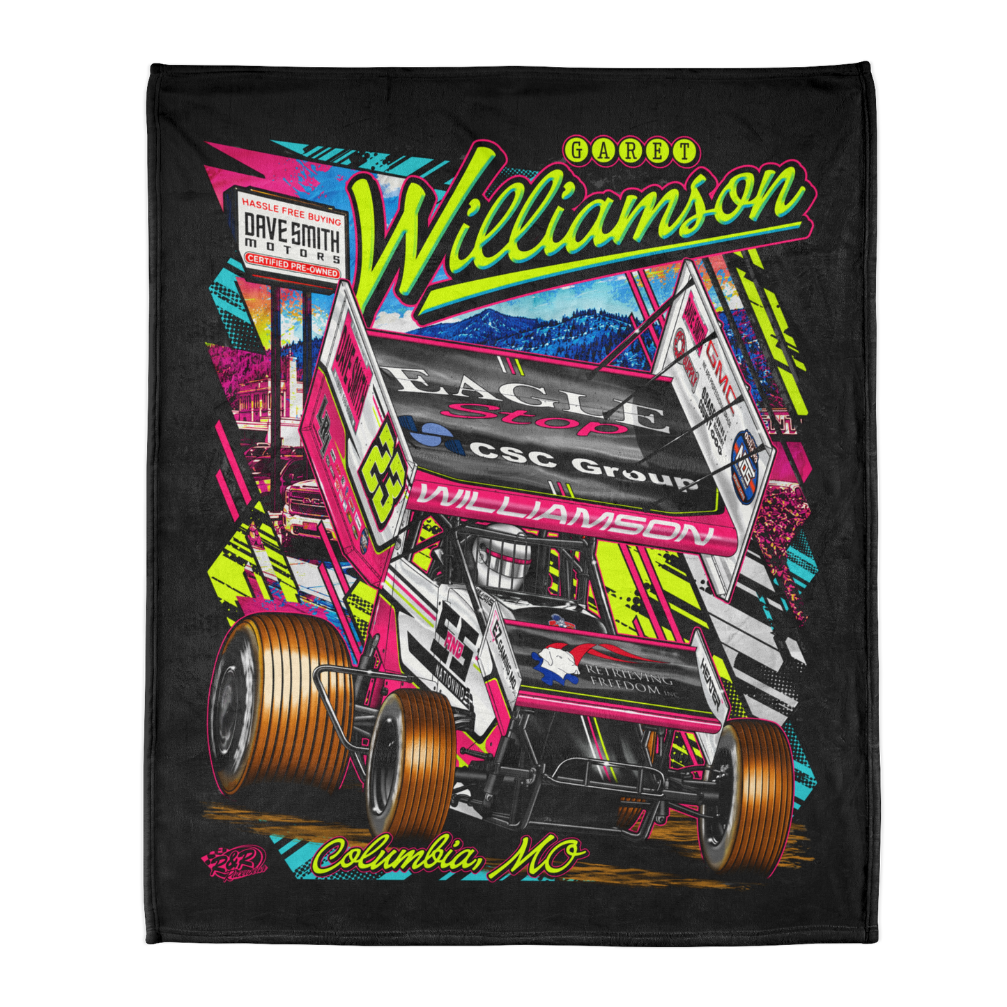 2026 Nationals | Soft Polyester Fleece Blanket