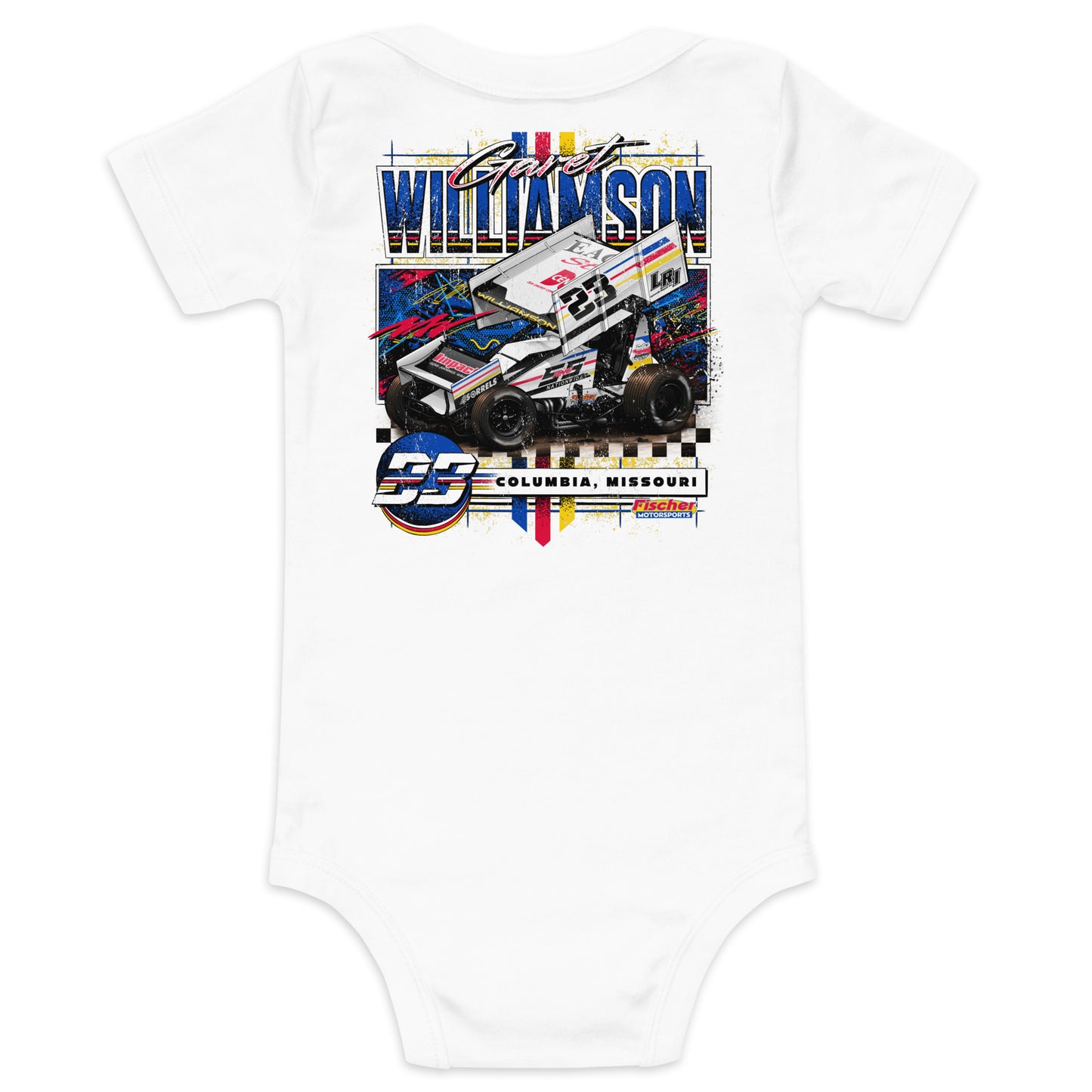 GW Striped Short Sleeve Onesie