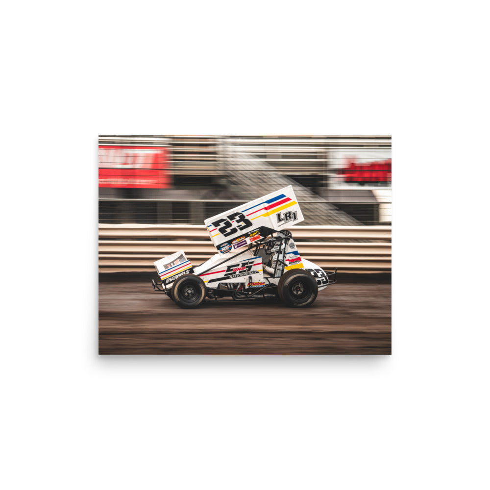 Garet Williamson Racing Poster