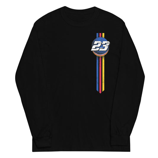 GW Striped Long Sleeve Tee (BLACK