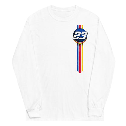 GW Striped Long Sleeve Tee (WHITE)