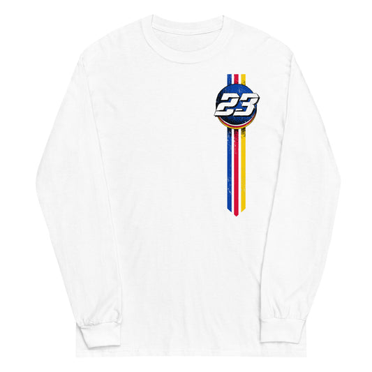 GW Striped Long Sleeve Tee (WHITE)