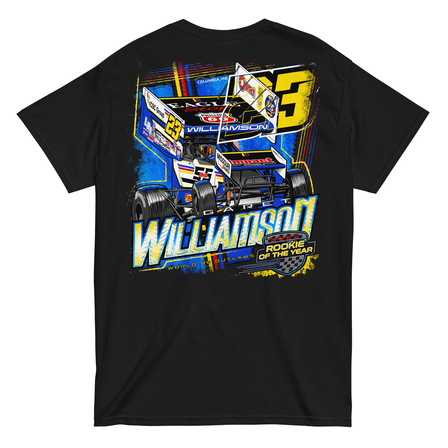 2025 World of Outlaws ROY | T-Shirt (BLACK)