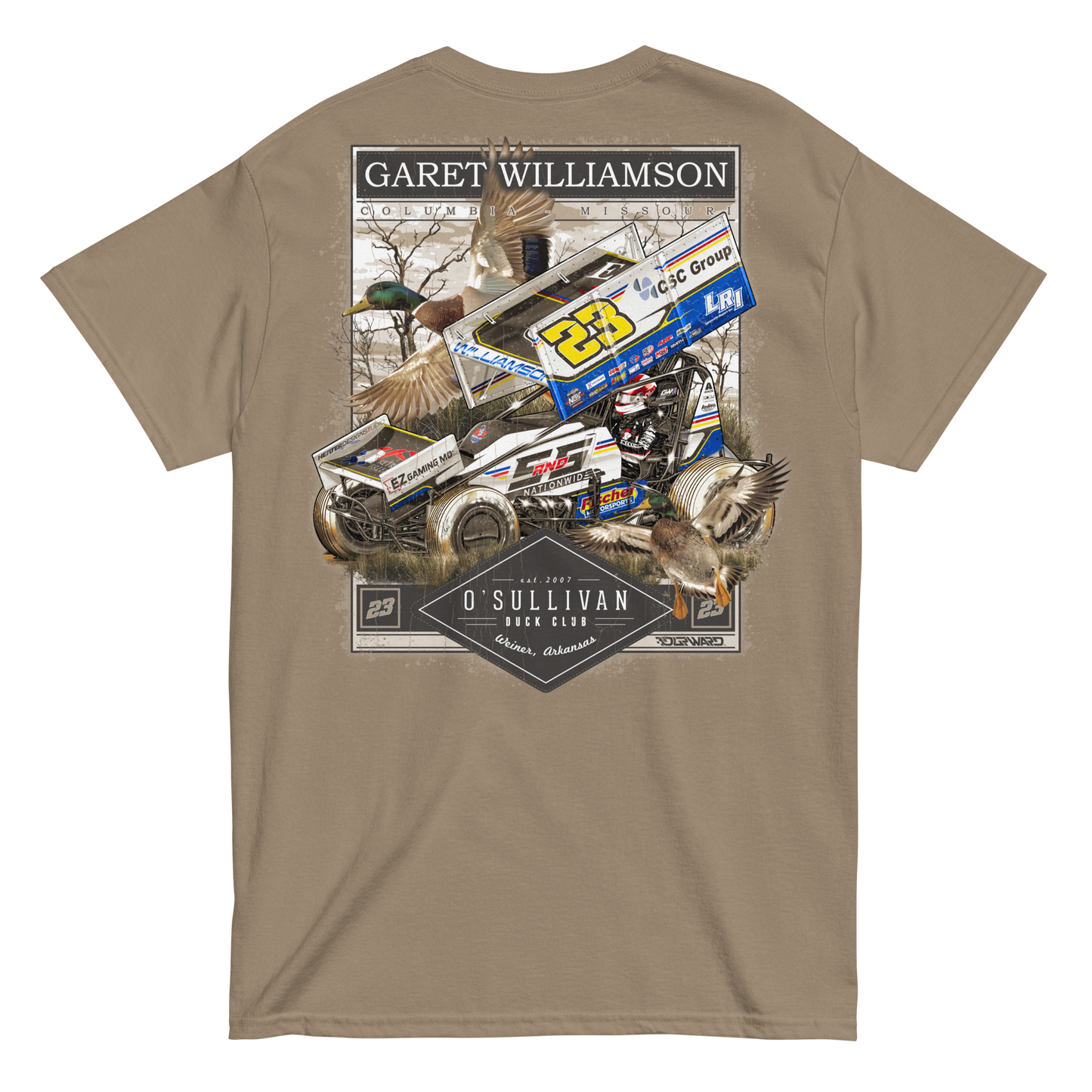 O'Sullivan Duck Club | T-Shirt (BROWN SAVANA)