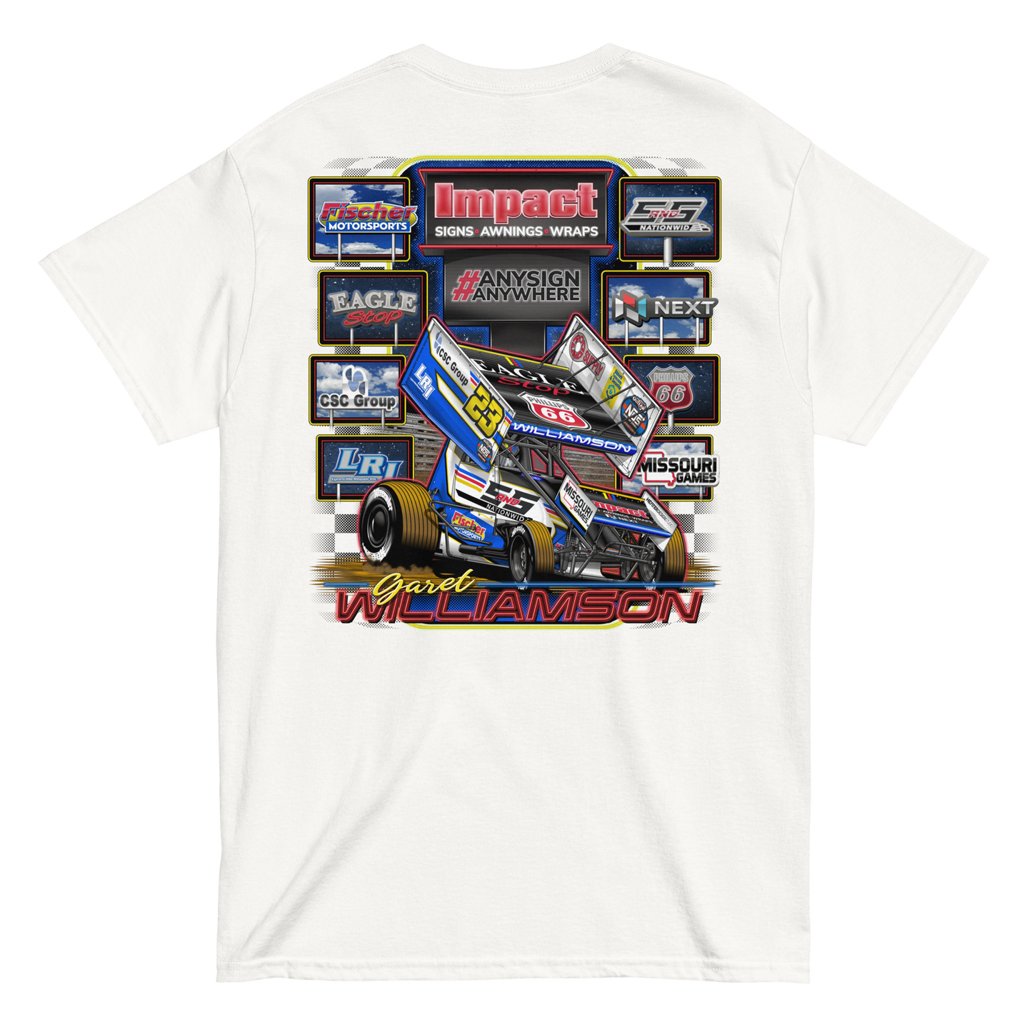 IMPACT - Sponsor Collection  | T-Shirt (WHITE)