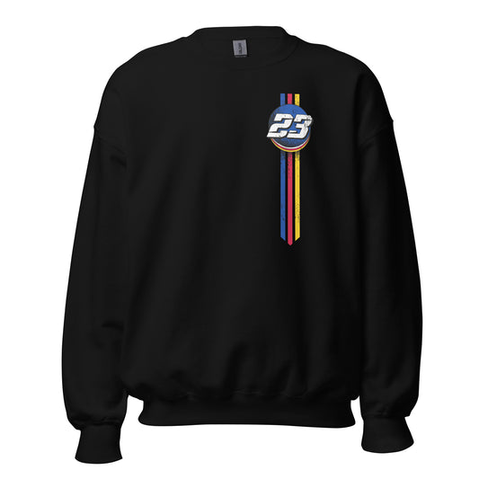 GW Striped Crewneck (BLACK)