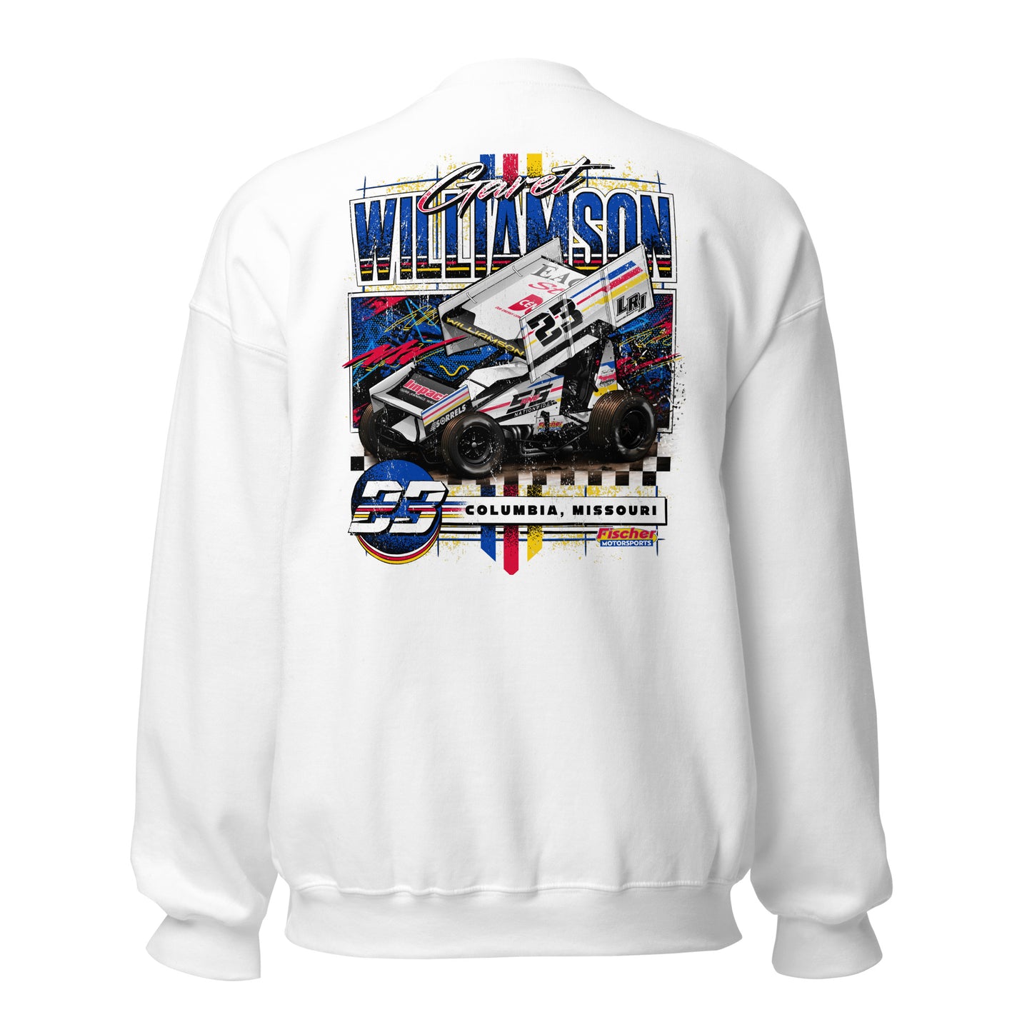 GW Striped Crewneck (WHITE)