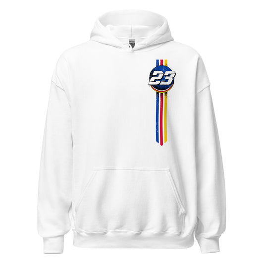 GW Striped Hoodie (WHITE)