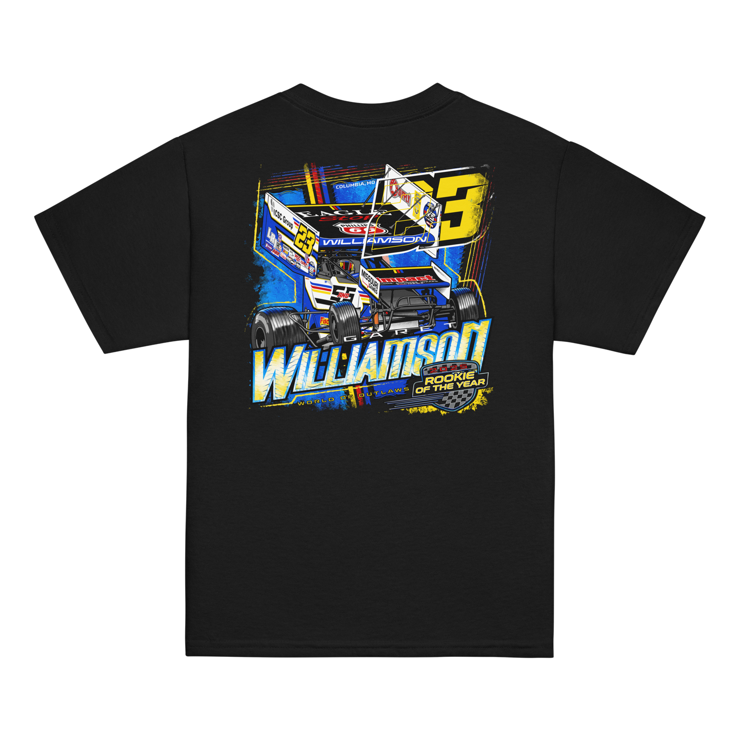 2025 World of Outlaws ROY | Youth T-Shirt (BLACK)